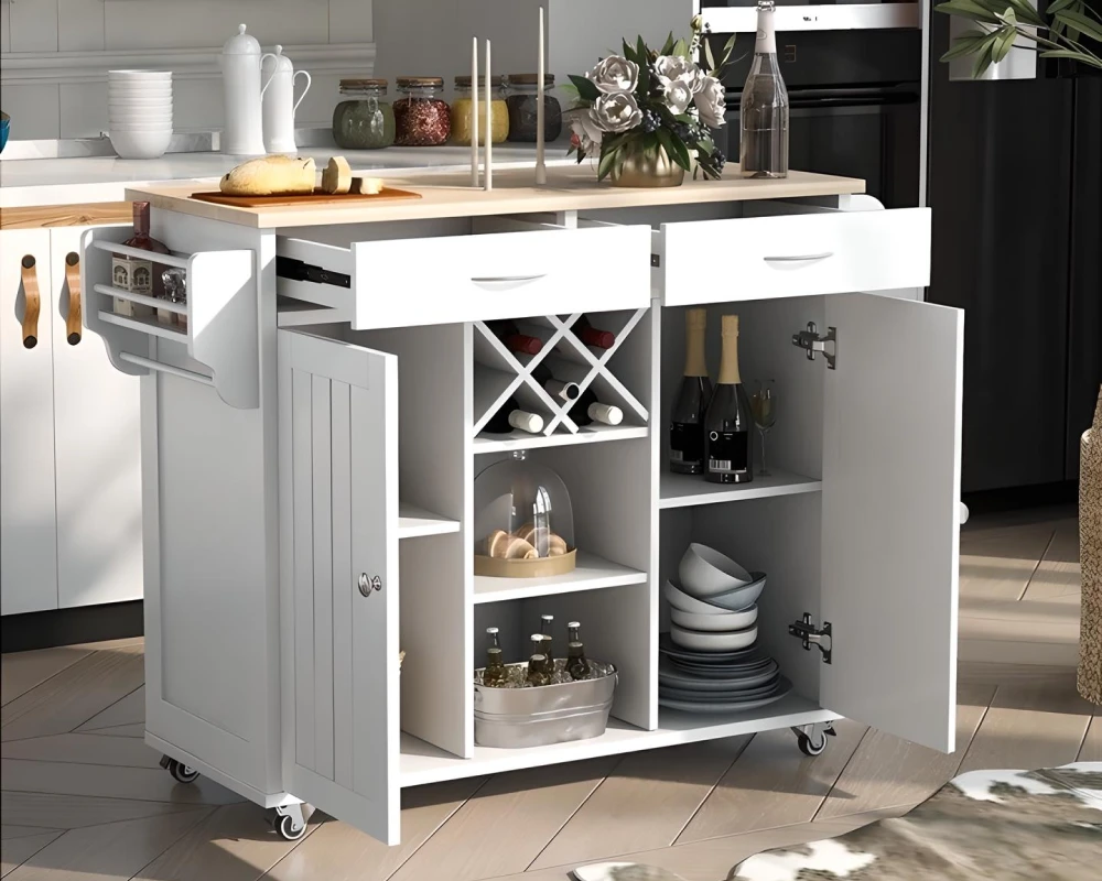 small kitchen island wood
